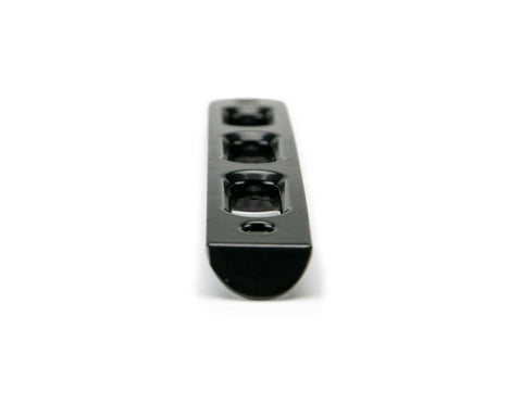 DV8 Offroad 2007-2018 Jeep JK Black Slot Style Door Handle Inserts - Set Of 3 - D-JP-190026-BK-3