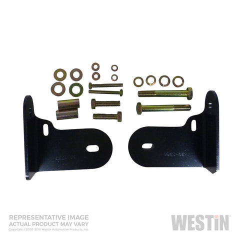 Westin 2001-2006 Hyundai Santa Fe Safari Light Bar Mount Kit - Black - 30-1225