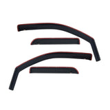 Westin 1995-2005 Chevrolet/GMC/Oldsmobile S-10 Blazer Wade In-Channel Wind Deflector 4pc - Smoke - 72-39489