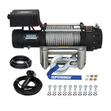 Superwinch 15000 LBS 12V DC 7/16in x 82ft Wire Rope Tiger Shark 11500 Winch - 1515000