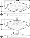 StopTech Street Brake Pads - 308.08690