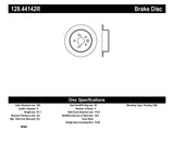 StopTech Drilled Sport Brake Rotor - 128.44142R