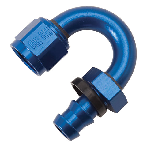 Russell Performance -10 AN Twist-Lok 180 Degree Hose End (15/16in Radius) - 626080