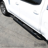 Westin 2019 Chevrolet Silverado/Sierra 1500 Crew Cab Platinum 4 Oval Nerf Step Bars - Black - 21-4135