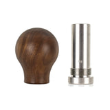 Mishimoto Round Steel Core Wood Shift Knob - Walnut - MMSK-WD-RWN