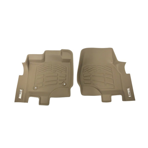 Westin 2015-2018 Ford F-150 Wade Sure-Fit Floor Liners Front - Tan - 72-130069