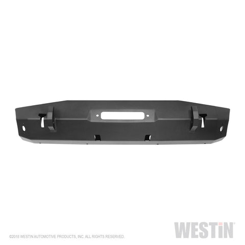 Westin 18-22 Jeep Wrangler JL / 20-22 Gladiator WJ2 Stubby Front Bumper - Tex. Blk - 59-80065