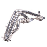 BBK 93-96 Chevrolet Impala SS Shorty Tuned Length Exhaust Headers - 1-5/8 Silver Ceramic - 15950