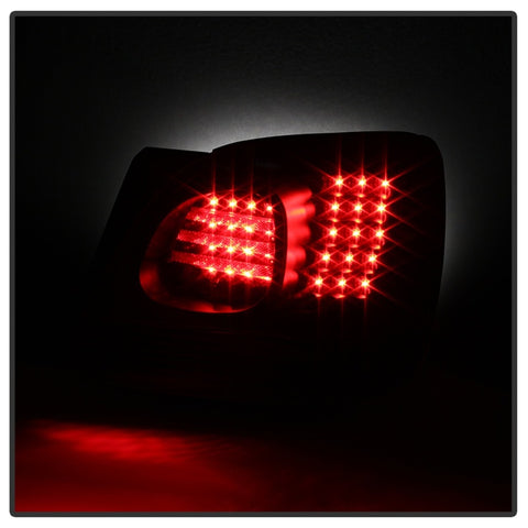 Spyder 98-05 Lexus GS300 /GS400 4pc LED Tail Lights - Black (ALT-YD-LGS98-LED-BK) - 5084415