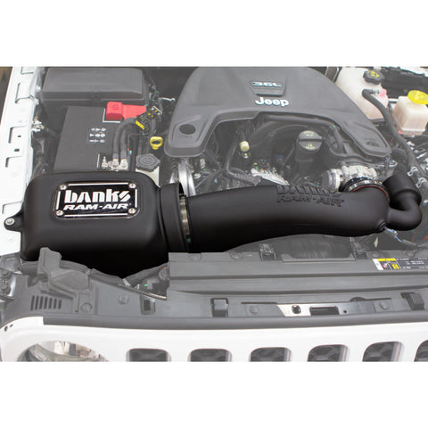 Banks Power 18-20 Jeep 3.6L Wrangler (JL) Ram-Air Intake System - Dry Filter - 41843-D