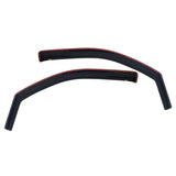 Westin 2007-2013 Chevy Silverado 1500 Standard Cab Wade In-Channel Wind Deflector 2pc - Smoke - 72-39473