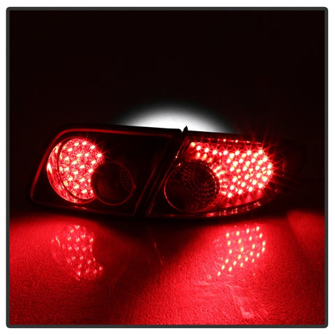 xTune Mazda 6 03-08 4/5DR (Not Fit Wagon) LED Tail Lights - Black (ALT-ON-M603-LED-BK) - 5013101