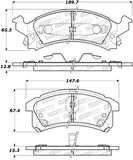 StopTech Street Brake Pads - Front/Rear - 308.05060