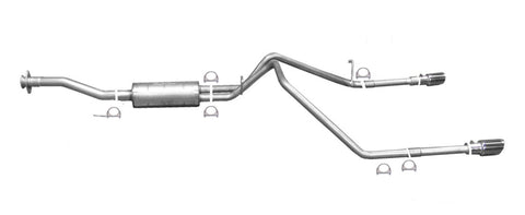 Gibson 15-22 Chevrolet Colorado LT 2.5L 2.25in Cat-Back Dual Split Exhaust - Stainless - 65586