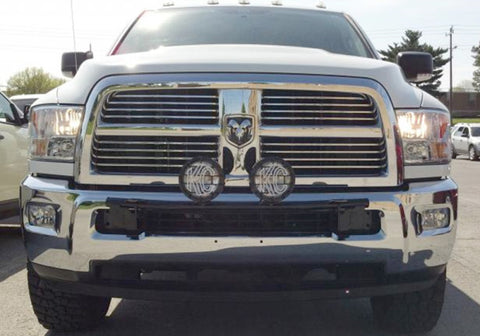 N-Fab Light Bar 10-17 Dodge Ram 2500/3500 - Tex. Black - Light Tabs - D104LB-TX