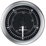 Autometer Chrono 2-1/16in 18V Voltmeter Gauge - 8191