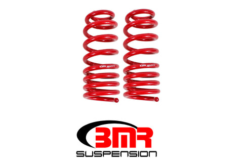 BMR 93-02 F-Body Front Handling Version Lowering Springs - Red - SP091R