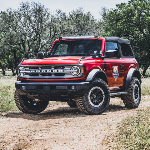 Rigid Industries 2021 Ford Bronco A-Pillar Light Kit (Incl. 360-spot and 360-Drive) - 46722