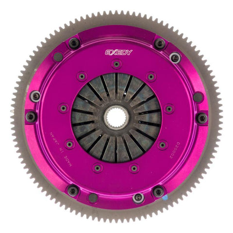 Exedy 1990-1991 Acura Integra L4 Hyper Single Clutch Sprung Center Disc Push Type Cover - HH06SD