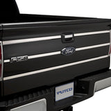 Putco 09-14 Ford F-150 - SS Tailgate Accent - 6pcs (3 Horizontal Lines) Tailgate Accents - 402702