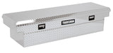 Tradesman Aluminum Single Lid Cross Bed Truck Tool Box (70in.) - Brite - 9100T