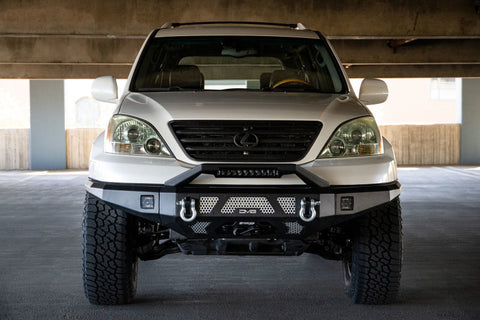 DV8 Offroad 03-09 Lexus GX 470 MTO Series Winch Front Bumper - FBGX-02