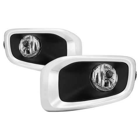 Spyder 15-17 Jeep Renegade OEM Fog Lights w/Switch & Cover - Clear (FL-JREN-T-C) - 5085023