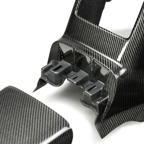 Seibon 09-10 Nissan GTR Rear Carbon Fiber Center Console - RCC0910NSGTR