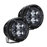 Rigid Industries 2021 Ford Bronco A-Pillar Light Kit (Incl. 360-spot and 360-Drive) - 46722