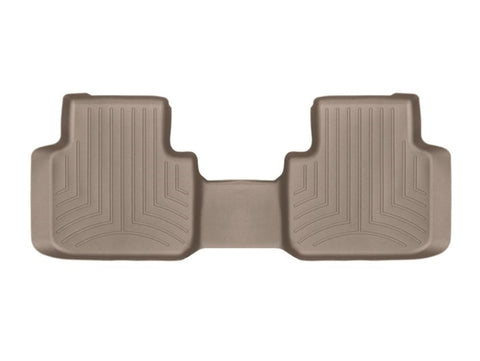 WeatherTech 2018+ Wolkswagen Atlas Rear FloorLiner - Tan (Fits Vehicles w/2nd Row Bench Seats) - 4510844