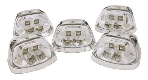 Putco 94-98 RAM - Clear - 5pc Kit (Amber) LED Roof Lamps (Replacement) - 900532