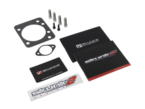 Skunk2 Pro Series Honda/Acura (D/B/H/F Series) 70mm Billet Throttle Body (Black Series) (Race Only) - 309-05-0055