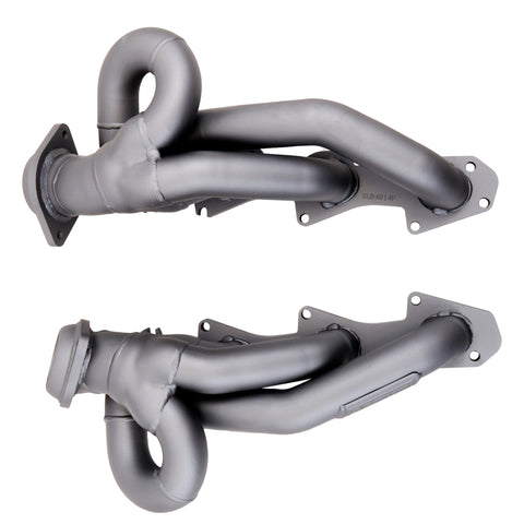 BBK 14-18 GM Truck 5.3/6.2 1 3/4in Shorty Tuned Length Headers - Titanium Ceramic - 4047