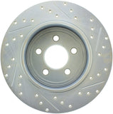 StopTech Select Sport 06-15 Dodge Charger/ 05-15 Chrysler 300 Slotted/Drilled Right Rear Brake Rotor - 227.63060R