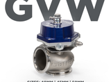 Garrett GVW-50 50mm Wastegate Kit - Blue - 908829-0002