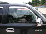 Putco 00-06 Chevrolet Tahoe (Front Only) Element Chrome Window Visors - 480015