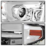 Spyder Toyota Tundra 2014-2016 Projector Headlights Light Bar DRL Chrome PRO-YD-TTU14-DRL-C - 5080141