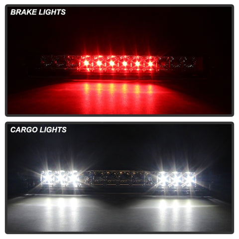 Xtune Chevy Silverado 99-06 / GMC Sierra 99-06 LED 3rd Brake Light Smoked BKL-CSIL99-LED-SM - 9027970