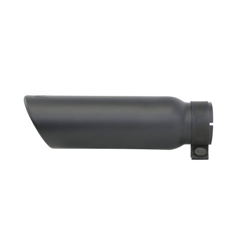 Go Rhino Exhaust Tip - Black - ID 3in x L 14in x OD 4in - GRT3414B