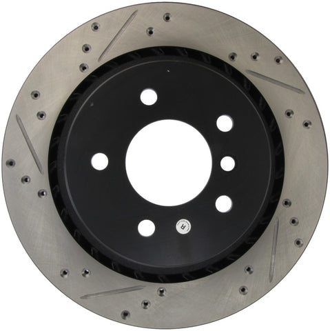 StopTech Slotted & Drilled Sport Brake Rotor - 127.34037R