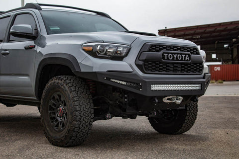 Addictive Desert Designs 16-18 Toyota Tacoma HoneyBadger Front Bumper - F687382730103