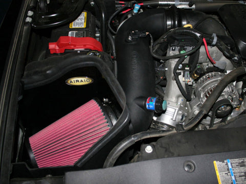 Airaid 07-10 Chevrolet/GMC Duamax LMM 6.6L DSL MXP Intake System w/ Tube (Oiled / Red Media) - 200-219