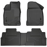 Husky Liners 07-13 Ford Edge / 07-13 Lincoln MKX Weatherbeater Black Front & 2nd Seat Floor Liners - 99761