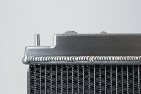 CSF Nissan R33 Skyline GT-R/GTS Full Billet Aluminum High-Performance Radiator - Black - 7219B