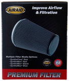 Airaid 10-14 Ford Mustang Shelby 5.4L Supercharged Direct Replacement Filter - Oiled / Blue Media - 860-512