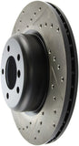 StopTech Slotted & Drilled Sport Brake Rotor - 127.34104R