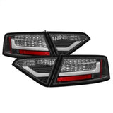 Spyder Audi A5 08-12 LED Tail Lights Black ALT-YD-AA508-LED-BK - 5082275