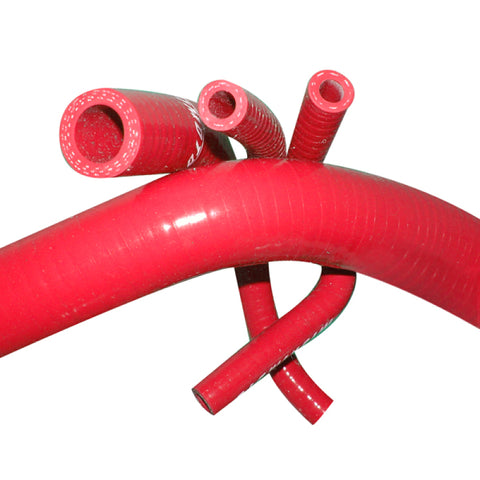 Mishimoto 88-91 Honda Civic Red Silicone Hose Kit - MMHOSE-CIV-88RD