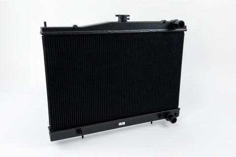 CSF Nissan R33 Skyline GT-R/GTS Full Billet Aluminum High-Performance Radiator - Black - 7219B