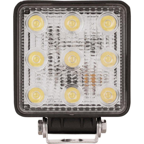 Westin LED Work Utility Light Square 4.6 inch x 5.3 inch Spot w/3W Epistar - Black - 09-12211A